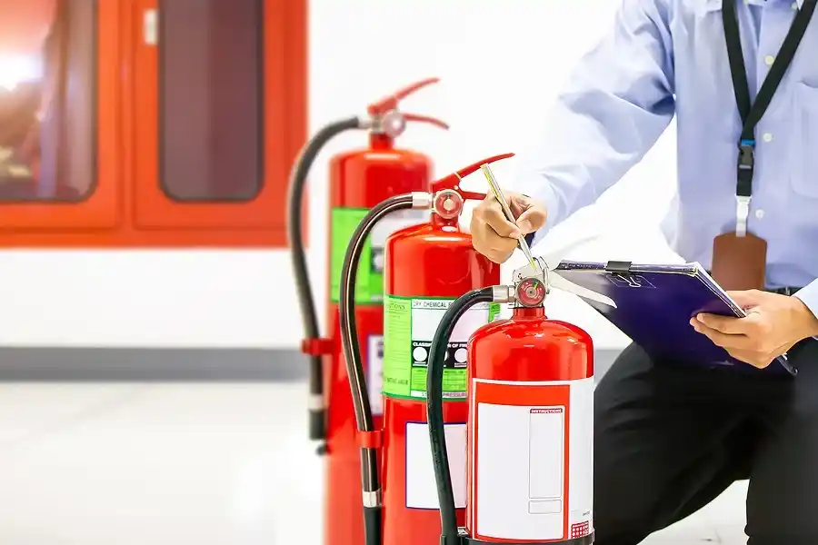 Gas Safety Certificate Fire Extinguisher Test