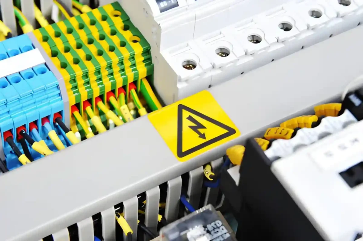 Electrical hazards identified in commercial property inspection